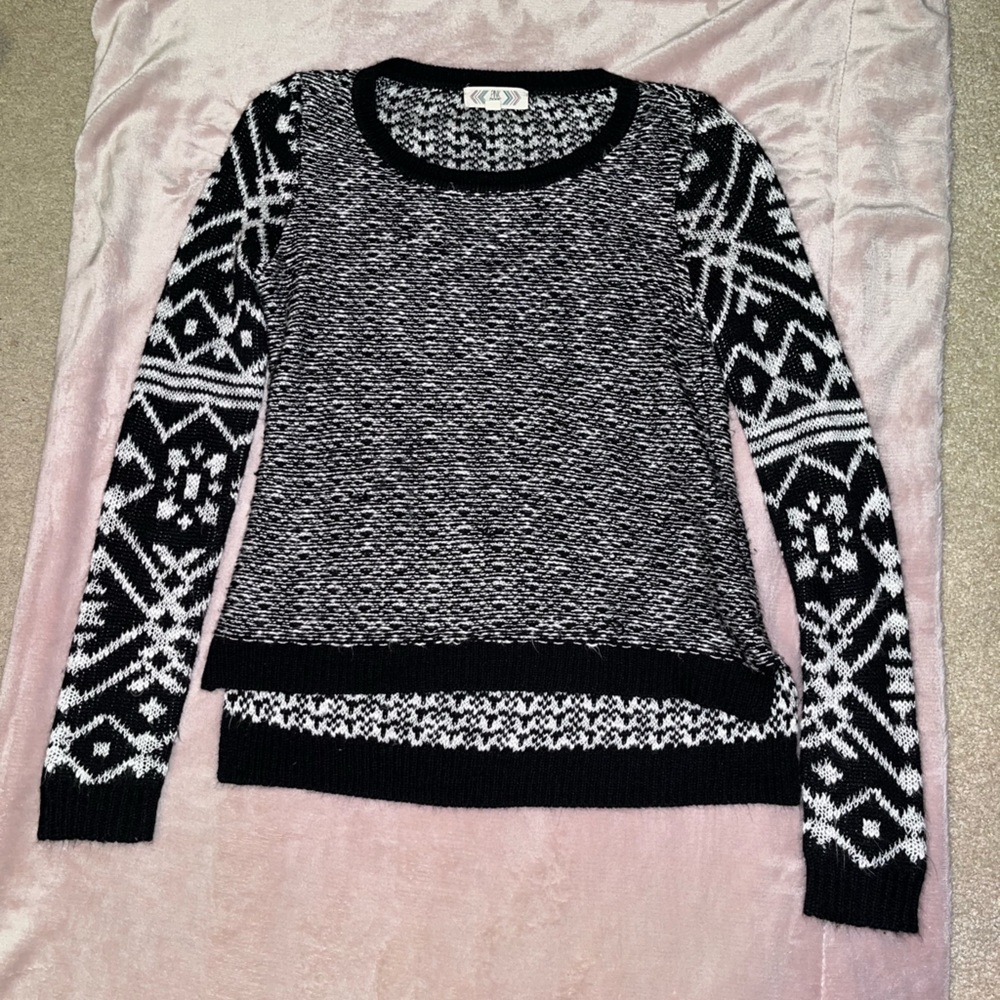 PINK ROSE knit sweater